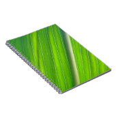 Grünes Maisblattdesign Notizblock (Rechte Seite)