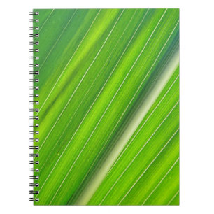 Grünes Maisblattdesign Notizblock