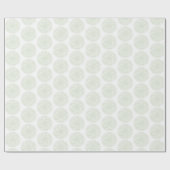 Grünes Mandala-Wrapping-Papier Geschenkpapier (Flach)