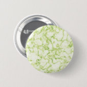 Grünes Marmormuster Button (Vorne & Hinten)