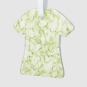 Grünes Marmormuster Ornament (Vorderseite)