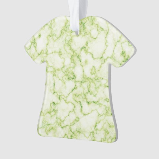 Grünes Marmormuster Ornament (Vorderseite)