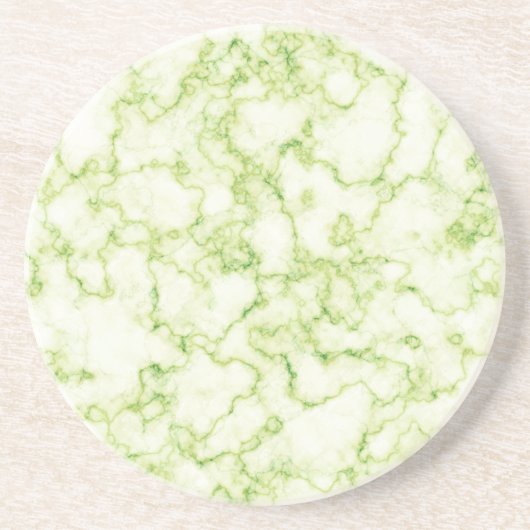 Grünes Marmormuster Untersetzer (Vorne)