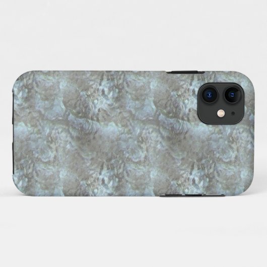 Grünes Mattiertes Glas Case-Mate iPhone Hülle (Rückseite (Horizontal))