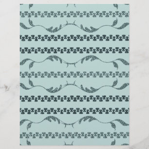 Grünes Meer Musterpapier