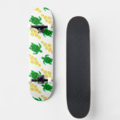 Grünes Meer Turltes Skateboard (Vorne)