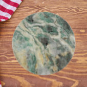 Grünes Meerwasser-Steinmuster Schneidebrett