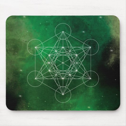 grünes Metatron Mousepad (Vorne)