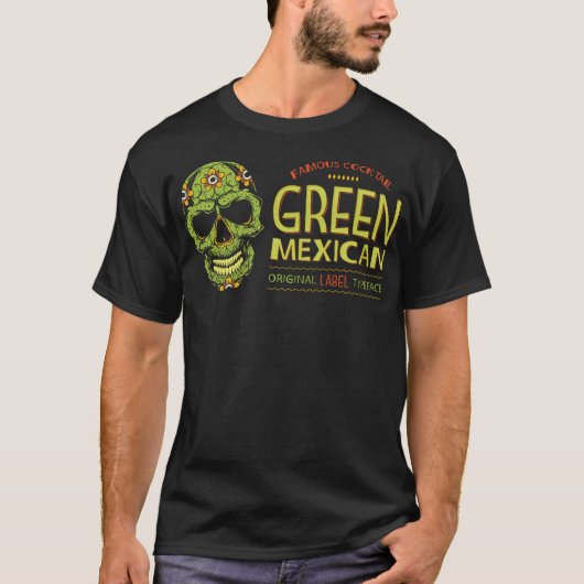 grünes Mexikanisch1 T-Shirt (Vorderseite)