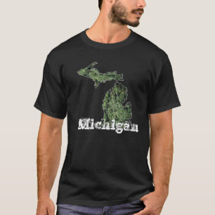 Grünes Michigan T-Shirt