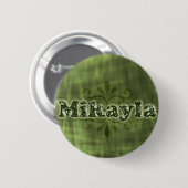 Grünes Mikayla Button (Vorne & Hinten)