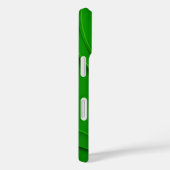 Grünes Minimal-Blatt-Design Case-Mate iPhone Hülle (Rückseite / Rechts)