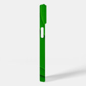 Grünes Minimal-Blatt-Design Case-Mate iPhone Hülle (Rückseite / Rechts)