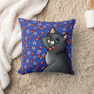 Grünes Mit Augen Katzenkäfer-Kissen Kissen