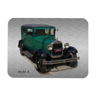 Grünes Modell A Magnet