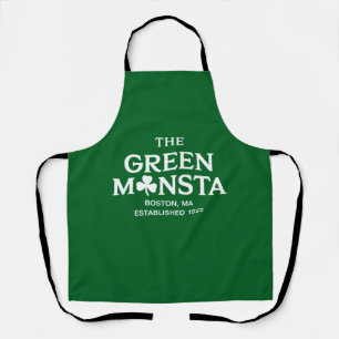 Grünes Monster Boston Green Monstah Baseball-Gesch Schürze