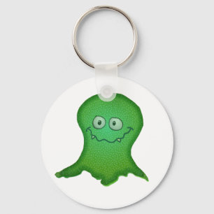 Grünes Monster Schlüsselanhänger