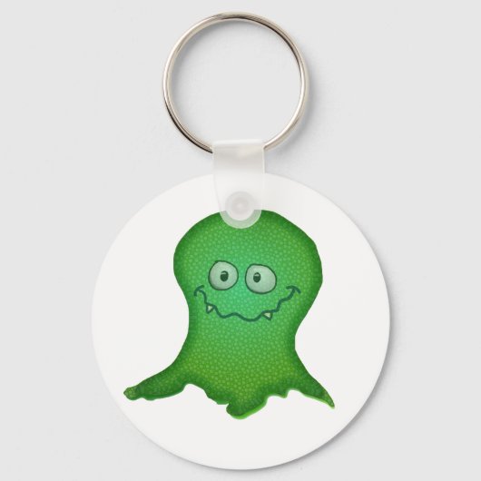 Grünes Monster Schlüsselanhänger (Vorderseite)