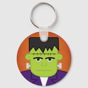 Grünes Monster Schlüsselanhänger