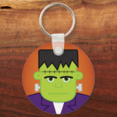 Grünes Monster Schlüsselanhänger (Vorderseite)