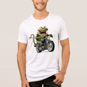 Grünes Monster Tri-Blend Shirt