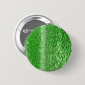 Grünes Mosaikmuster Button (Vorne & Hinten)