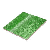 Grünes Mosaikmuster Fliese (Seite)