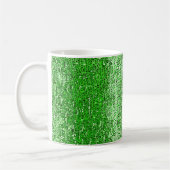 Grünes Mosaikmuster Kaffeetasse (Links)