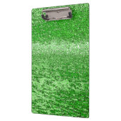 Grünes Mosaikmuster Klemmbrett (Links)