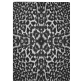 Grünes Mosaikmuster Klemmbrett (Rückseite)