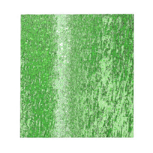 Grünes Mosaikmuster Notizblock