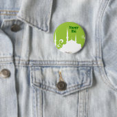 Grünes Moscheen-Button Button (Beispiel)