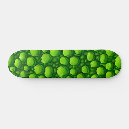 Grünes Mossy Muster Skateboard (Horizontal)