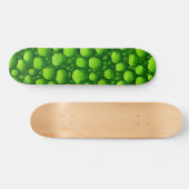Grünes Mossy Muster Skateboard (Horizontal)