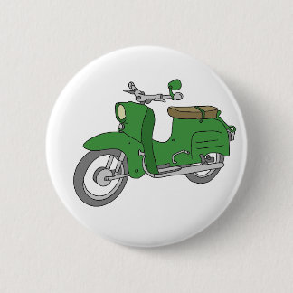 Grünes Motorscooter "Schwalbe " Button