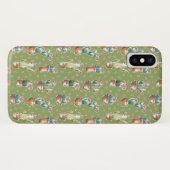 Grünes Muster des Wüsten-Blüten-Schritt-| Case-Mate iPhone Hülle (Rückseite (Horizontal))