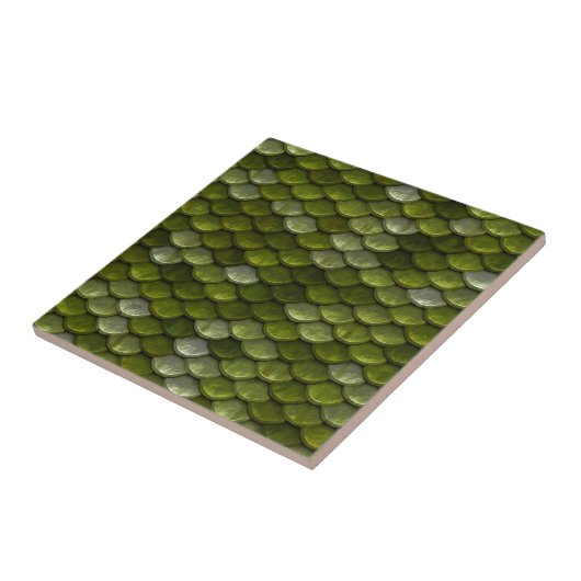 Grünes Muster Fliese (Seite)