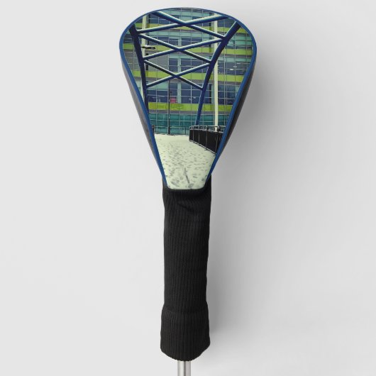 Grünes Muster Golf Headcover (Vorderseite)