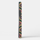 Grünes Muster in der Muschel Case-Mate iPhone Hülle (Rückseite / Rechts)