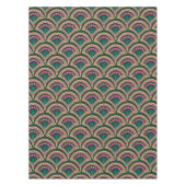 Grünes Muster in der Muschel Tischdecke (Vorderseite)