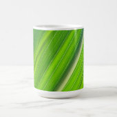 Grünes natürliches Muster Kaffeetasse (Mittel)