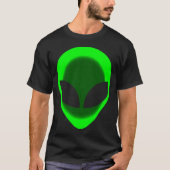 Grünes Neonalien T-Shirt (Vorderseite)
