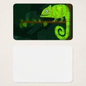 Grünes niedliches Chamäleon (Vorne & Hinten)