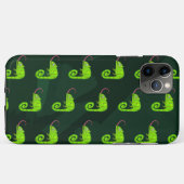 Grünes niedliches Chamäleon Case-Mate iPhone Hülle (Rückseite (Horizontal))