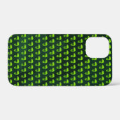 Grünes niedliches Chamäleon Case-Mate iPhone Hülle (Rückseite (Horizontal))