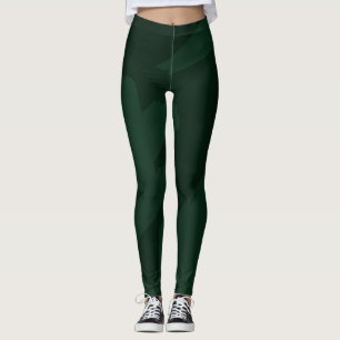 Grünes niedliches Chamäleon Leggings