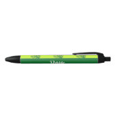 Grünes Oakbaummuster Kugelschreiber (Oberseite)