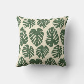 Grünes Oasis-Kissen Kissen (Rückseite)