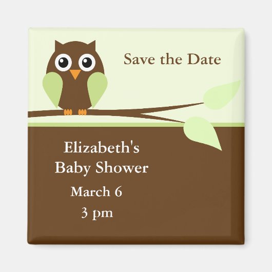 Grünes Ohr Magnet (Vorne)