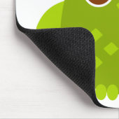 Grünes Ohr Mousepad (Ecke)